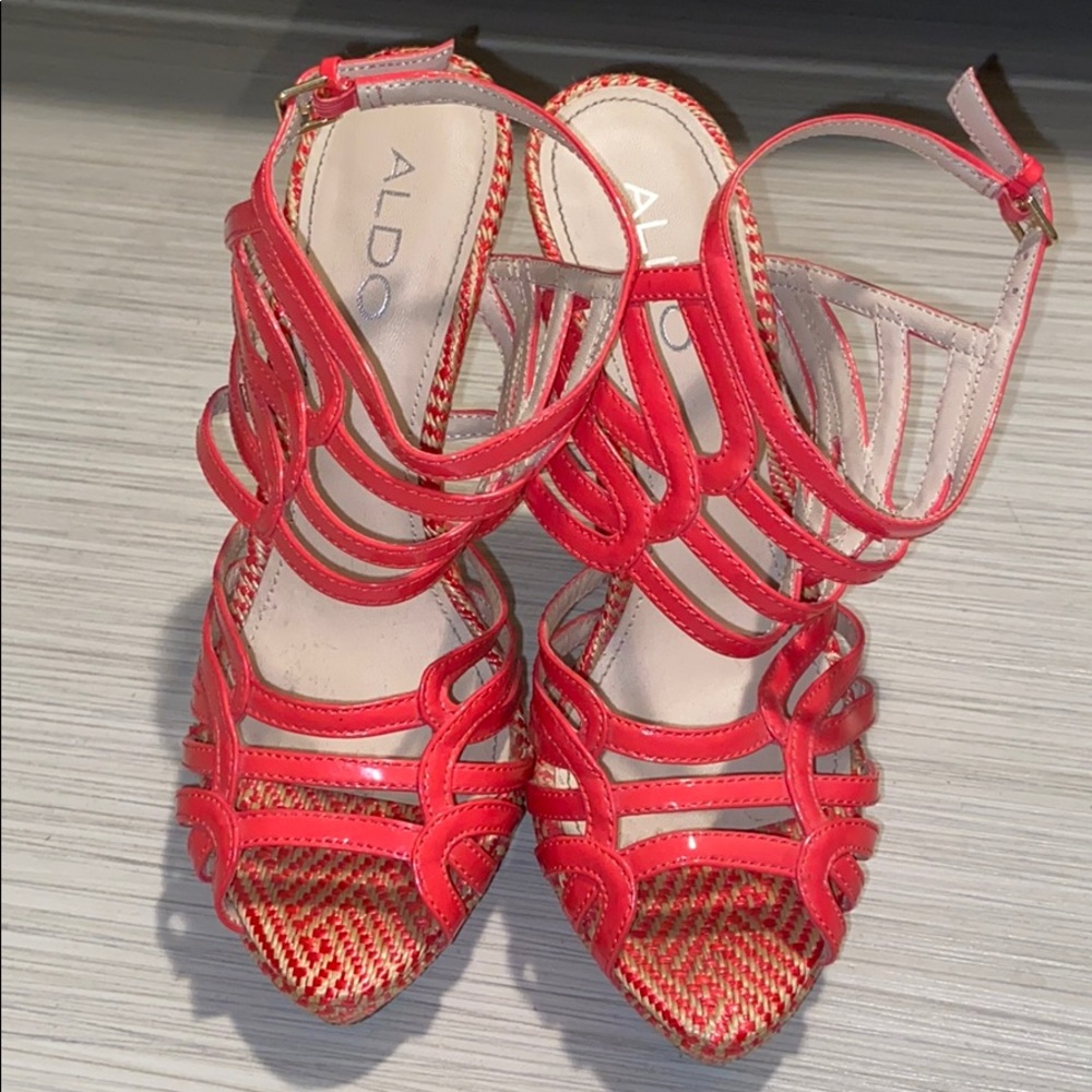 Aldo High Heels - Pink/Beige - Size 7